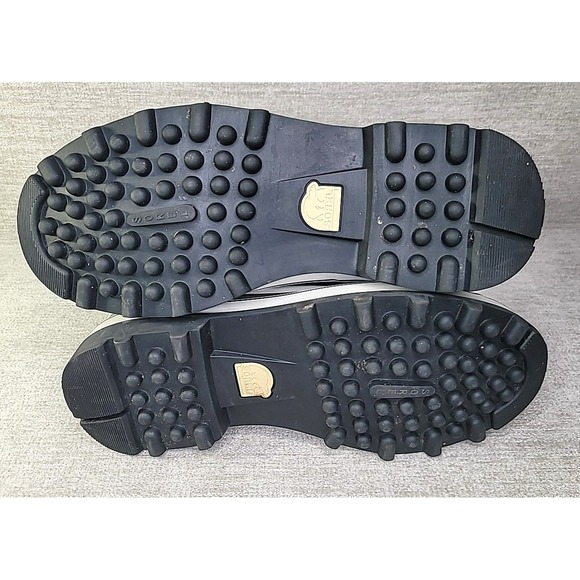 SOREL Men's 12 Caribou Waterproof Boot NM1000-016 Black Waterproof Winter Snow - Picture 9 of 12